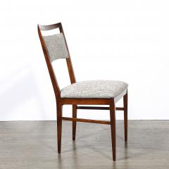  Directional Set of 4 Paul McCobb Mid Century Sculptural Walnut Dining Chairs by Directional - 4622920