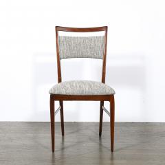  Directional Set of 4 Paul McCobb Mid Century Sculptural Walnut Dining Chairs by Directional - 4622924