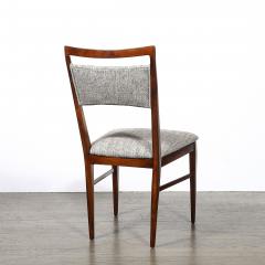  Directional Set of 4 Paul McCobb Mid Century Sculptural Walnut Dining Chairs by Directional - 4622926