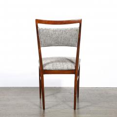 Directional Set of 4 Paul McCobb Mid Century Sculptural Walnut Dining Chairs by Directional - 4622958