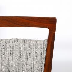  Directional Set of 4 Paul McCobb Mid Century Sculptural Walnut Dining Chairs by Directional - 4622976