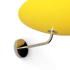  Disderot Pierre Disderot Model 2059 Large Perforated Wall Lamp in Yellow Chrome - 1563087