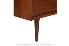  Dixie Mid Century Highboy Tall Walnut Dresser by Dixie Furniture - 3981744