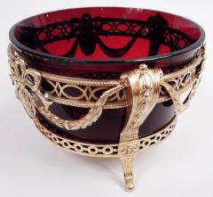  Dobson Sons English Victorian Neoclassical Gilt Sterling Silver Cachepot 1899 - 4002748