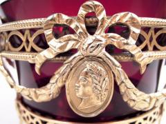  Dobson Sons English Victorian Neoclassical Gilt Sterling Silver Cachepot 1899 - 4002781