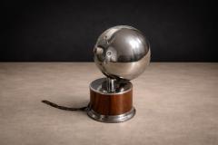 Dominici Rewired Brazilian Modern Chrome Table Lamp by Dominici 1950s - 4576808