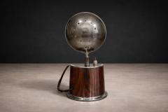  Dominici Rewired Brazilian Modern Chrome Table Lamp by Dominici 1950s - 4576809