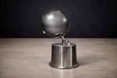  Dominici Rewired Brazilian Modern Chrome Table Lamp by Dominici 1950s - 4576811