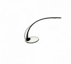  Dominici Table lamp with glass base and painted aluminum structure Enrico Furio Dominici - 4342091