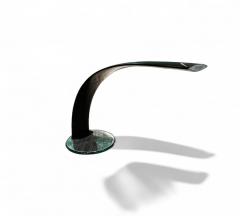  Dominici Table lamp with glass base and painted aluminum structure Enrico Furio Dominici - 4342092