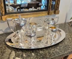  Dominick Haff Dominick Haff Sterling Silver Coffee and Tea Service with Tray circa 1895 - 3050375