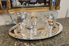  Dominick Haff Dominick Haff Sterling Silver Coffee and Tea Service with Tray circa 1895 - 3050378