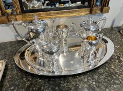  Dominick Haff Dominick Haff Sterling Silver Coffee and Tea Service with Tray circa 1895 - 3050379