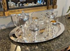  Dominick Haff Dominick Haff Sterling Silver Coffee and Tea Service with Tray circa 1895 - 3050380