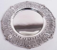  Dominick Haff Set of 8 Dominick Haff Lafayette Sterling Silver Dinner Plates - 4032820