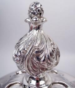  Dominick Haff Very Large American Edwardian Classical 23 Inch Covered Urn 1901 - 4424860