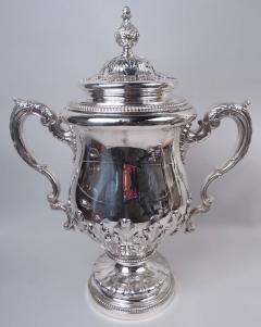  Dominick Haff Very Large American Edwardian Classical 23 Inch Covered Urn 1901 - 4424863