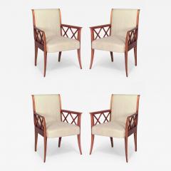  Dominique 2 Pair of French 1940s Maple Armchairs - 425570