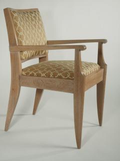  Dominique Dominique Pair of Oak Armchairs - 1590857