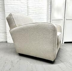  Dominique French Upholstered Lounge Chair Manner of Dominique - 3607749