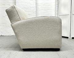  Dominique French Upholstered Lounge Chair Manner of Dominique - 3607751