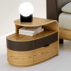  Domus Design 900 European Chest Bedside Table Pouf - 3003773