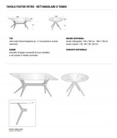  Domus Design Foster Glass Table - 4126831