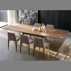  Domus Design Foster Wood Ceramic Table - 4126784