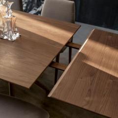  Domus Design Foster Wood Ceramic Table - 4126809