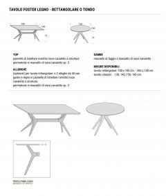  Domus Design Foster Wood Ceramic Table - 4126855