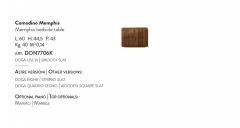  Domus Design Memphis Bedside Table - 4154831