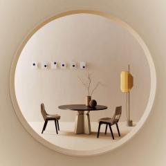  Domus Design Round Litho Table - 4010745