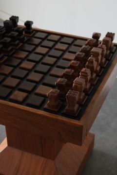  Don S Shoemaker Danish Teak and Rosewood Chess Table in the style of Don S Shoemaker - 4513244
