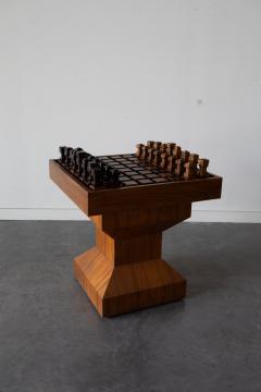  Don S Shoemaker Danish Teak and Rosewood Chess Table in the style of Don S Shoemaker - 4513279