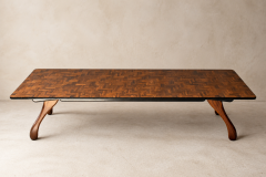  Don S Shoemaker Don S Shoemaker Cocobolo Parquet Coffee Table for Se al S A Mexico 1960s - 4808636