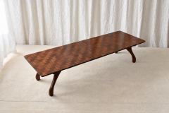  Don S Shoemaker Don S Shoemaker Cocobolo Parquet Coffee Table for Se al S A Mexico 1960s - 4808638