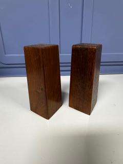 Don S Shoemaker Don Shoemaker Style Rosewood Salt and Pepper Shakers - 4513080
