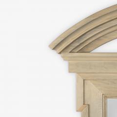  Donghia Arched Pediment Mirror in Natural Limed Wood by John Hutton for Donghia - 4407589