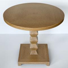  Donghia Donghia Cerused Oak JMF Jean Michel Frank Occasional End Table - 892558