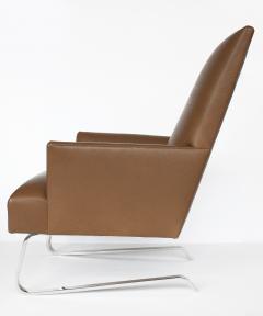  Donghia Donghia Leather Odeon High Back Lounge Chair - 920236