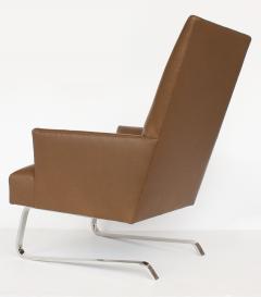  Donghia Donghia Leather Odeon High Back Lounge Chair - 920238