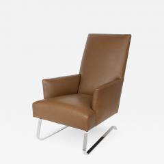  Donghia Donghia Leather Odeon High Back Lounge Chair - 920810