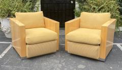 Donghia Modern Donghia Art Deco Style Club Chairs - 2589519