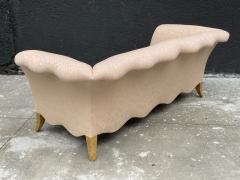  Donghia Vintage Sofa With Scalloped Shape Form by Donghia USA 1980s - 3319364