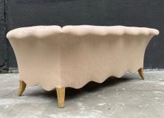  Donghia Vintage Sofa With Scalloped Shape Form by Donghia USA 1980s - 3319367