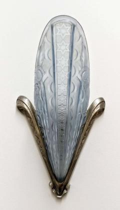  Donna Paris Pair of French Art Deco Wall Sconces signed by Donna - 3942193