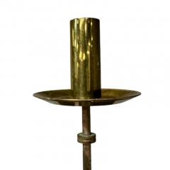  Dorlyn Silversmiths Tommi Parzinger Mid Century Modern Candleholder Sconces Brass USA c 1955 - 3518720