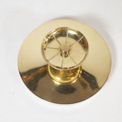  Dorlyn Silversmiths Tommi Parzinger for Dorlyn Silversmiths Coffee Tea Service in Brass and Walnut - 1560942