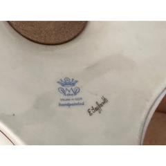  Dresden Porcelain Vintage Von Schierholz Porcelain Dresden Style Occasional Table - 4247278