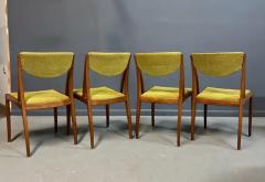  Drexel Drexel Heritage Furniture Barney Flagg for Drexel Midcentury Dining Chairs set of Four - 3888480